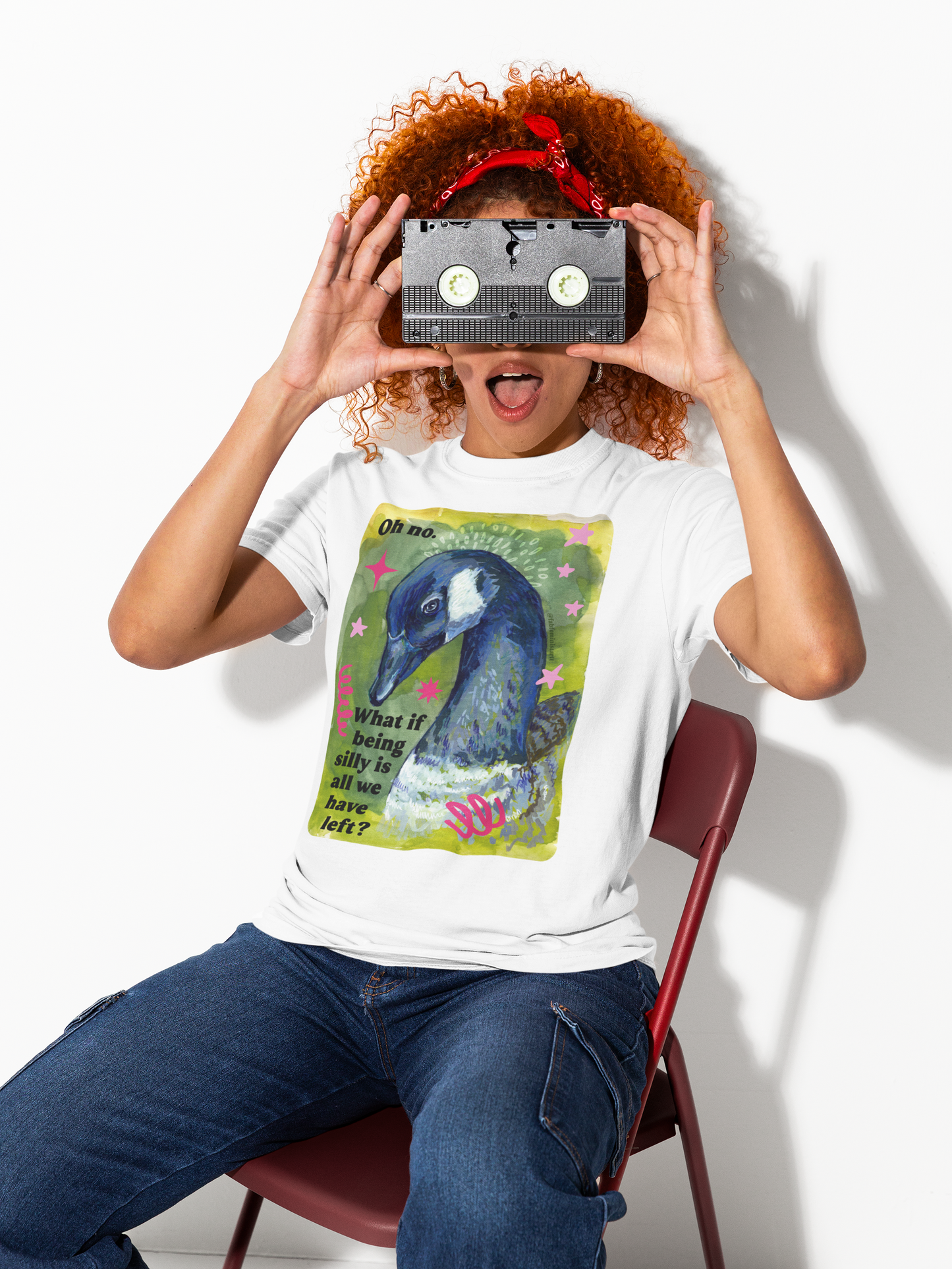 Oh no. What if all the silly is all we have left: Feminist Shirt