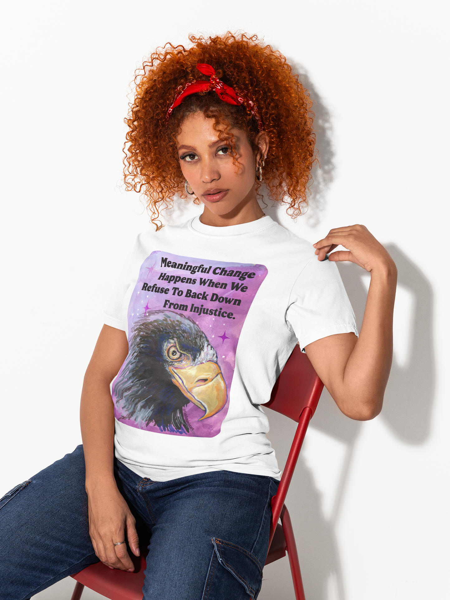 Meaningful Change Happens When We Refuse To Back Down From Injustice: Feminist Shirt