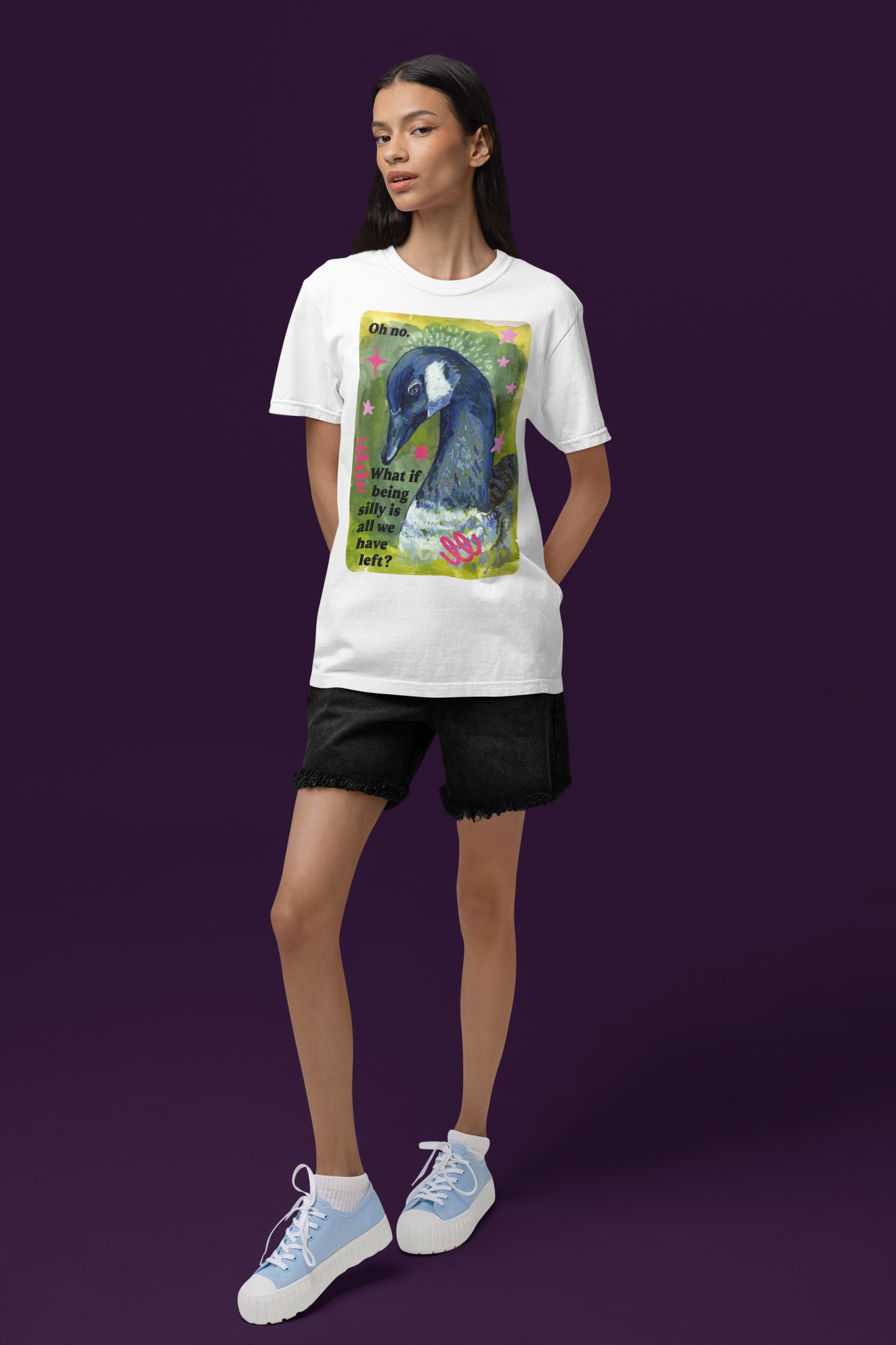 Oh no. What if all the silly is all we have left: Feminist Shirt