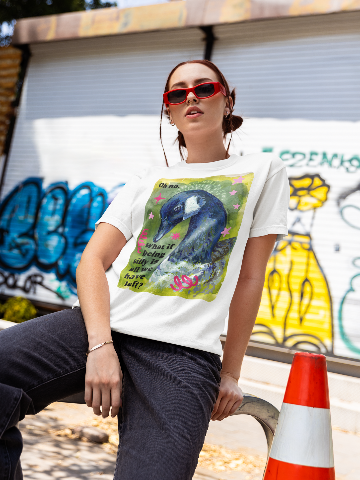 Oh no. What if all the silly is all we have left: Feminist Shirt