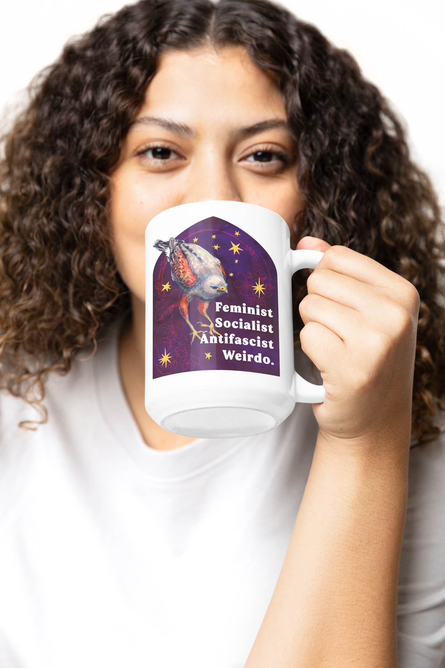 Feminist Socialist Antifascist Weirdo: feminist mug