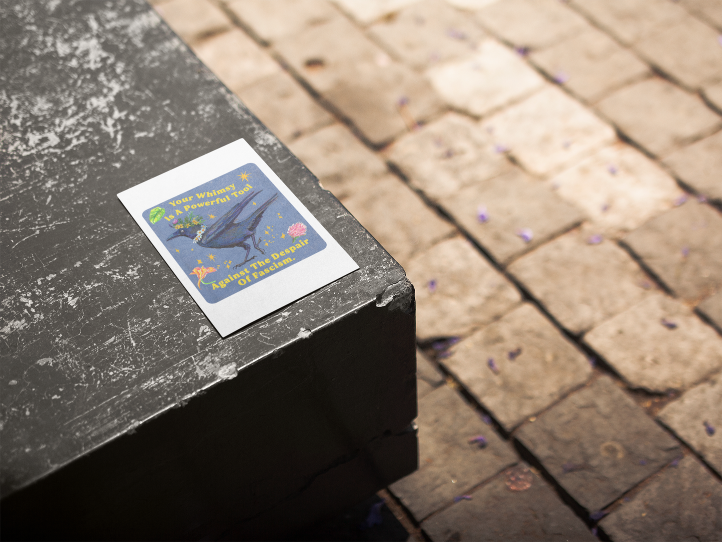 Your Whimsy Is A Powerful Tool Against The Despair Of Fascism: Feminist Print