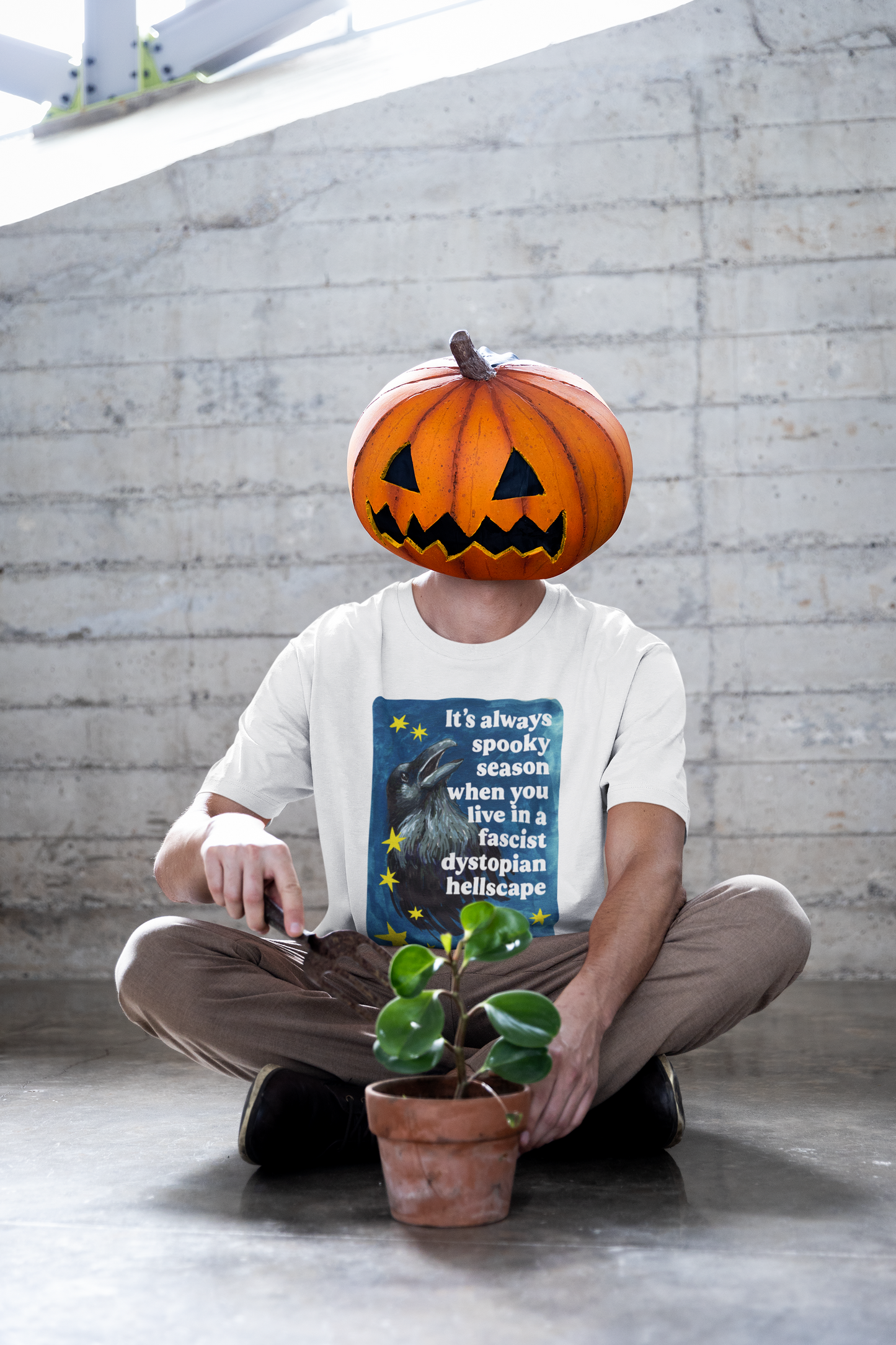 It's always spooky season when you link in a fascist dystopian hellscape: Feminist Shirt