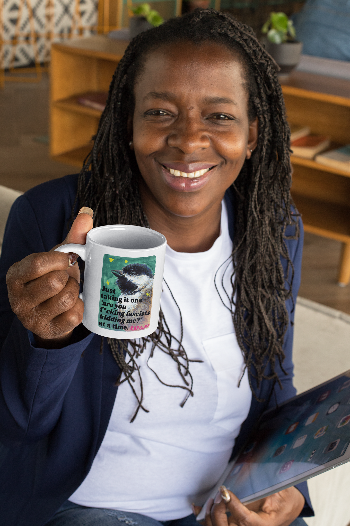 Just taking it one 'are you f*cking fascists kidding me?' at a time: Feminist Mug