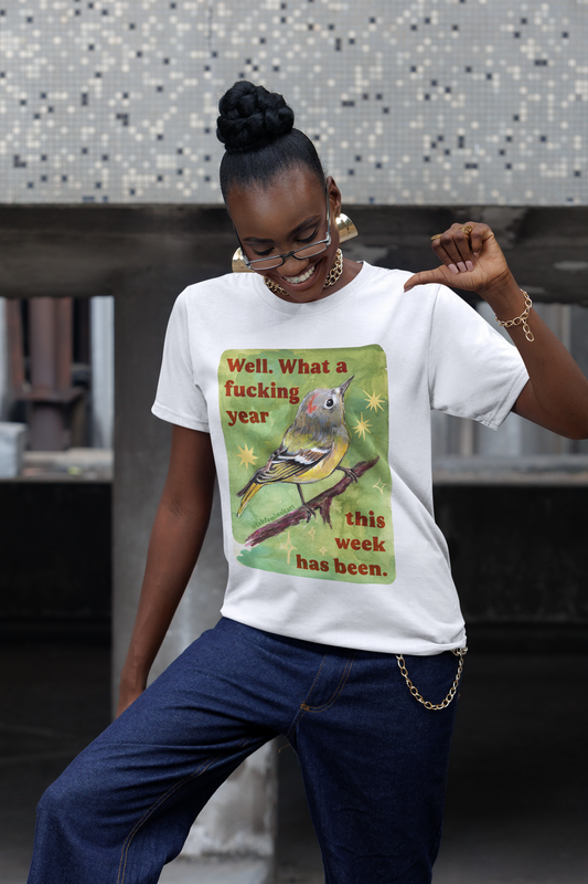 Well. What a fucking year this week has been: Mental Health Shirt