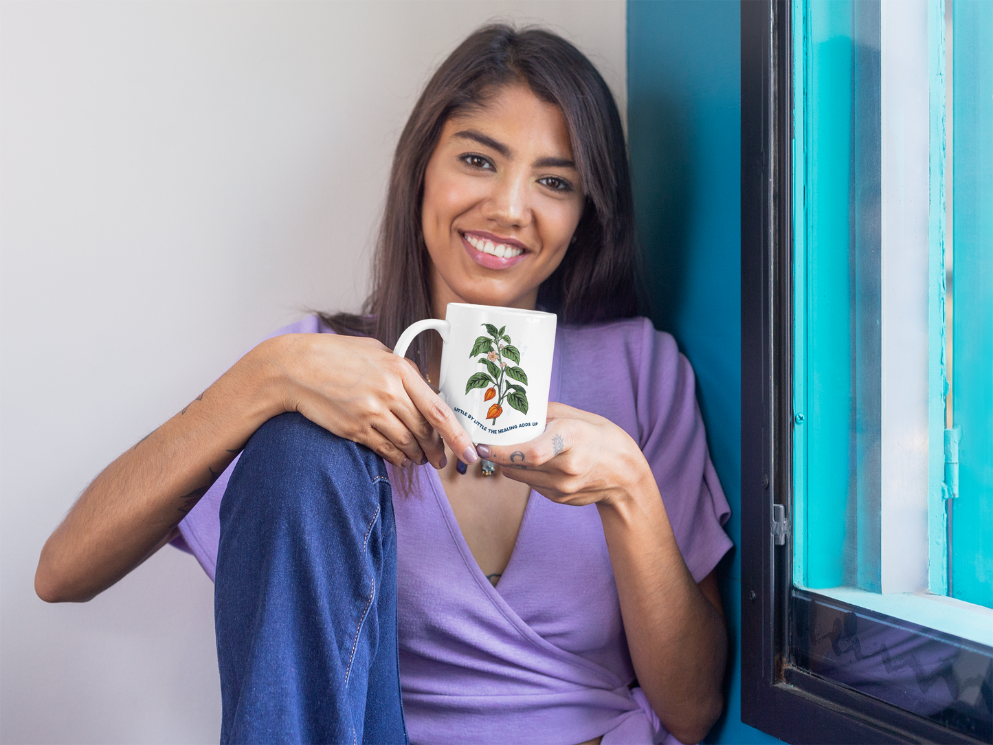 Little By Little The Healing Adds Up: Mental Health Mug