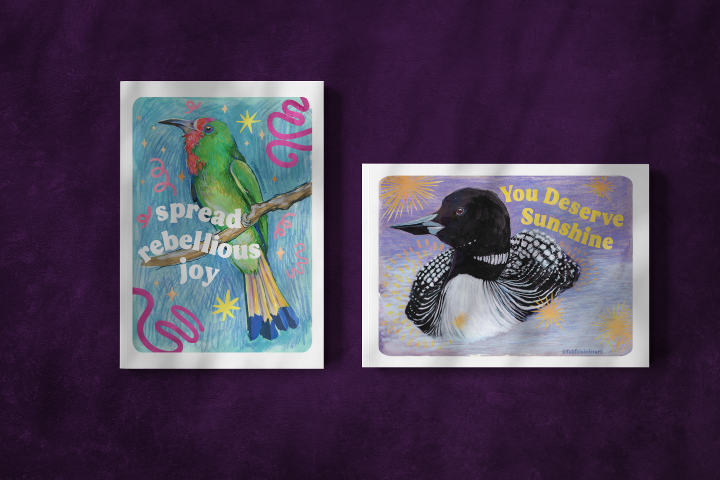 You Deserve Sunshine: feminist art print
