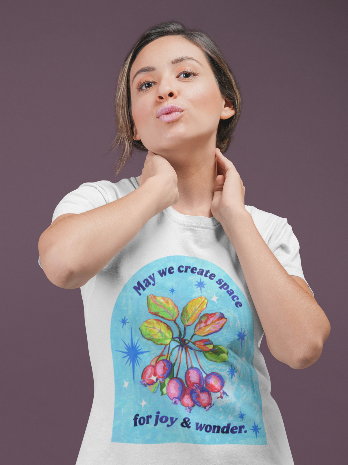 May we create space for joy and wonder: feminist shirt