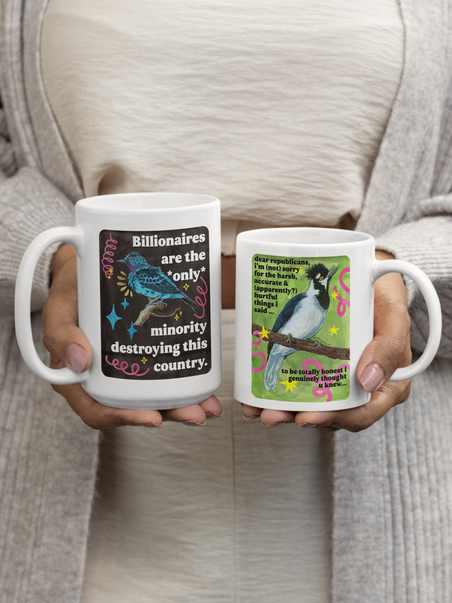 Dear republicans I'm not sorry: feminist mug