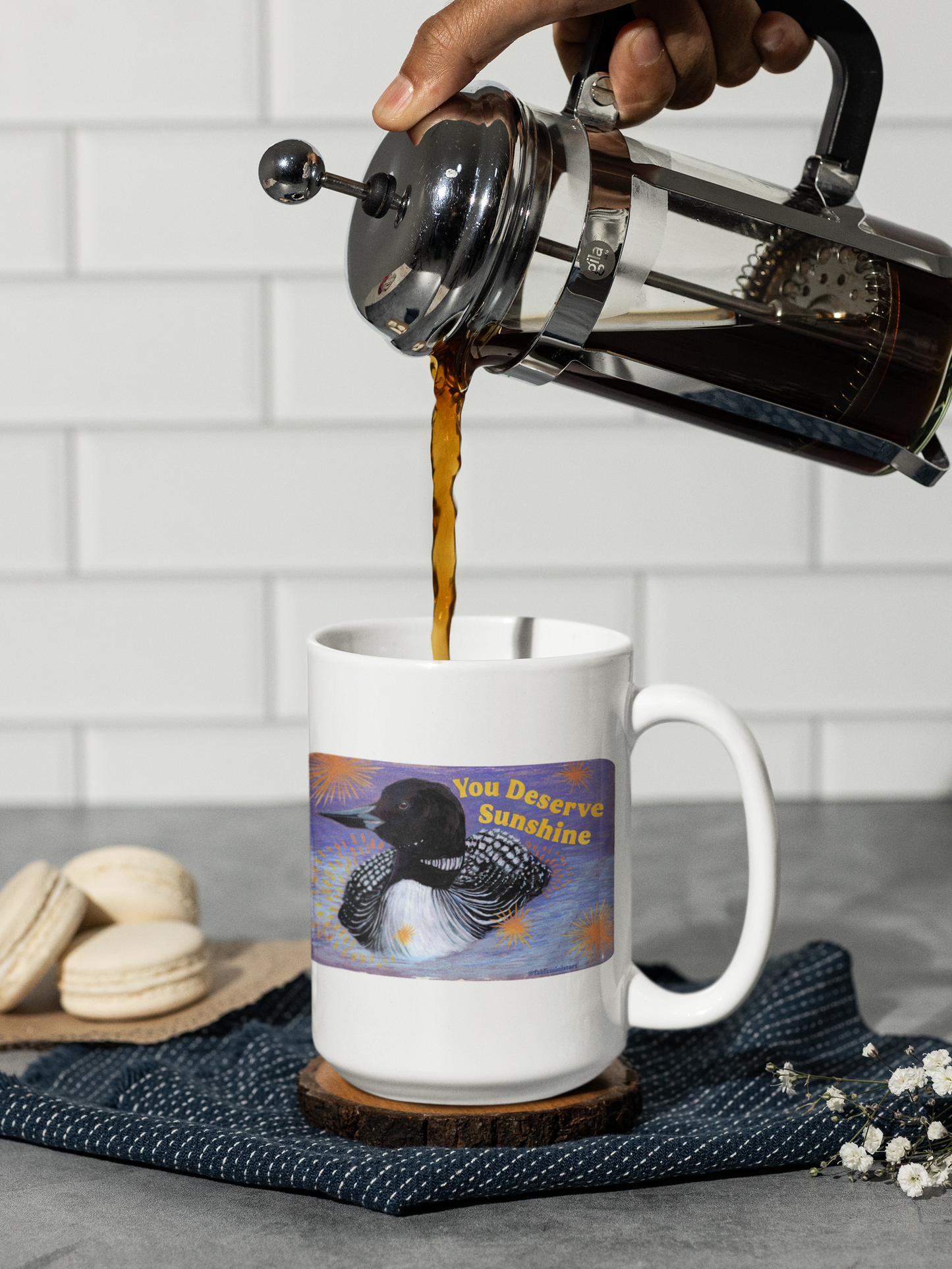 You Deserve Sunshine: Feminist Mug