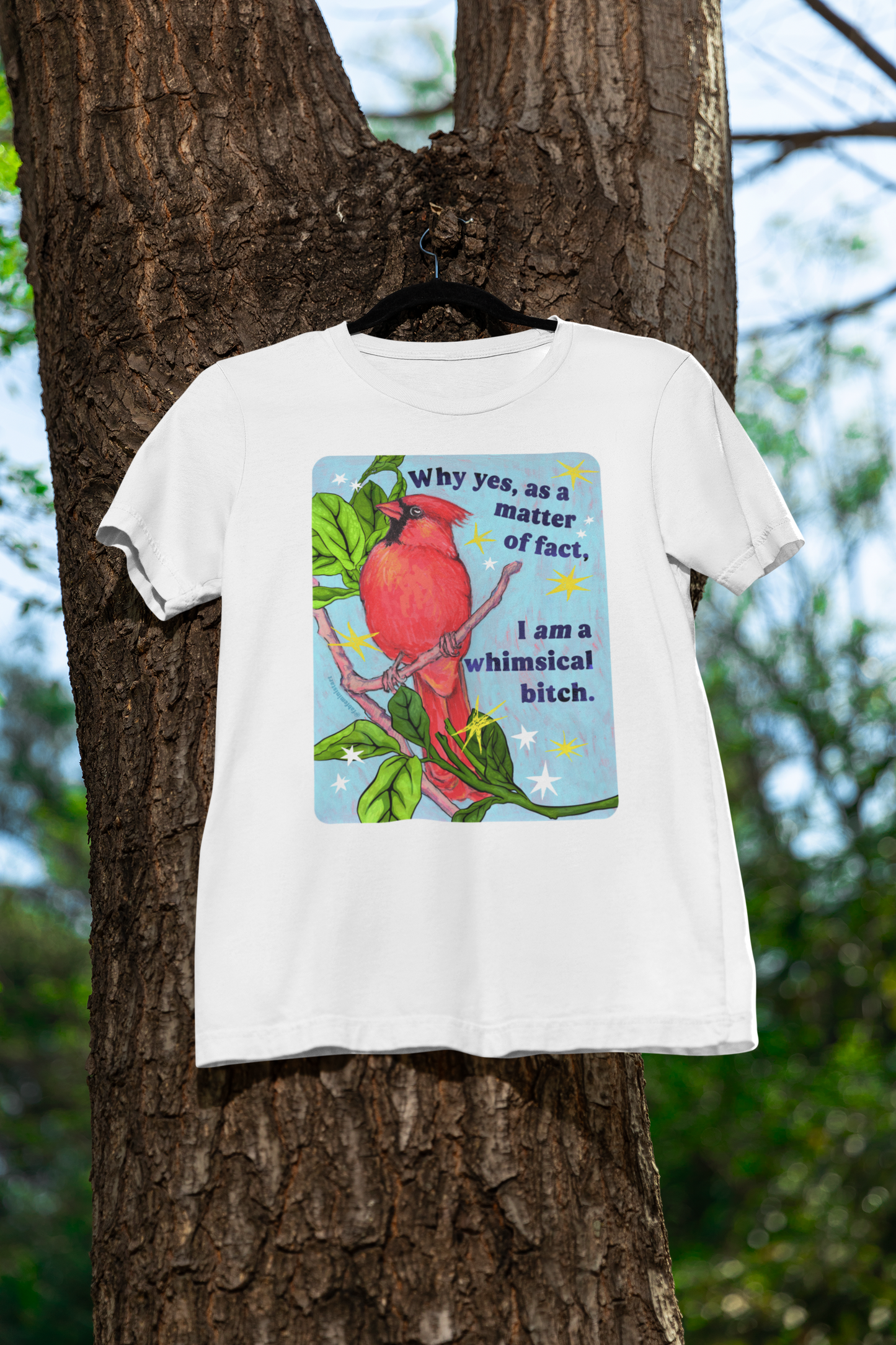 Why yes, as a matter of fact, I am a whimsical bitch: feminist shirt