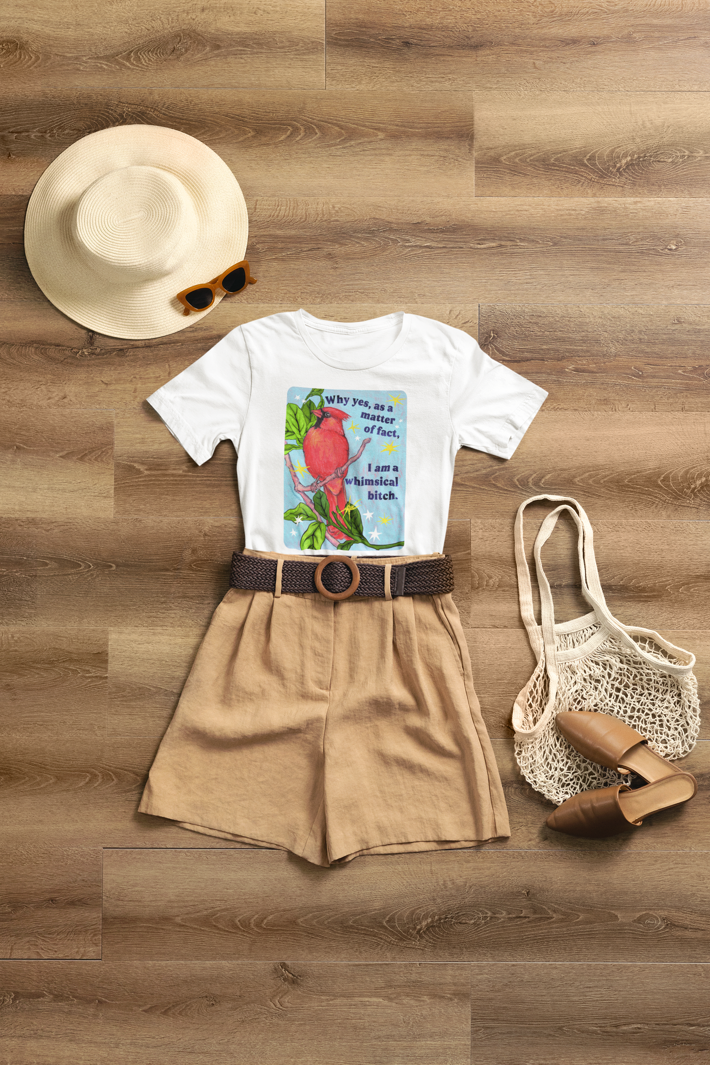 Why yes, as a matter of fact, I am a whimsical bitch: feminist shirt