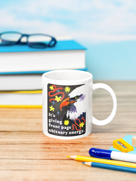 It's giving front page obituary energy: Feminist Mug