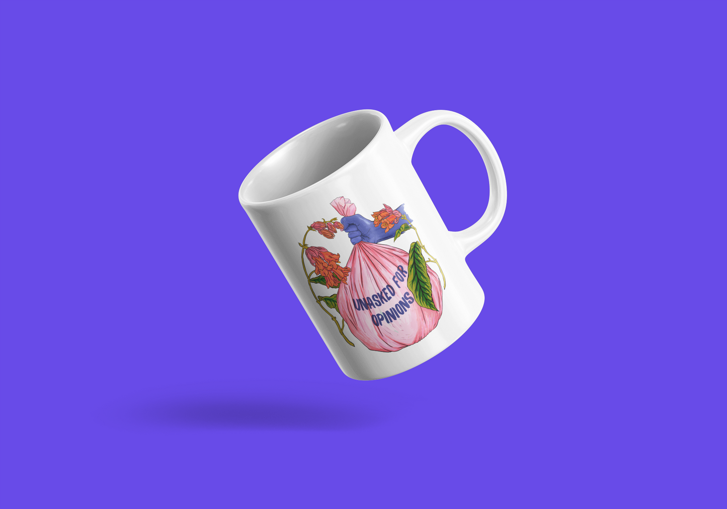 Unasked For Opinions In The Trash: Feminist Mug