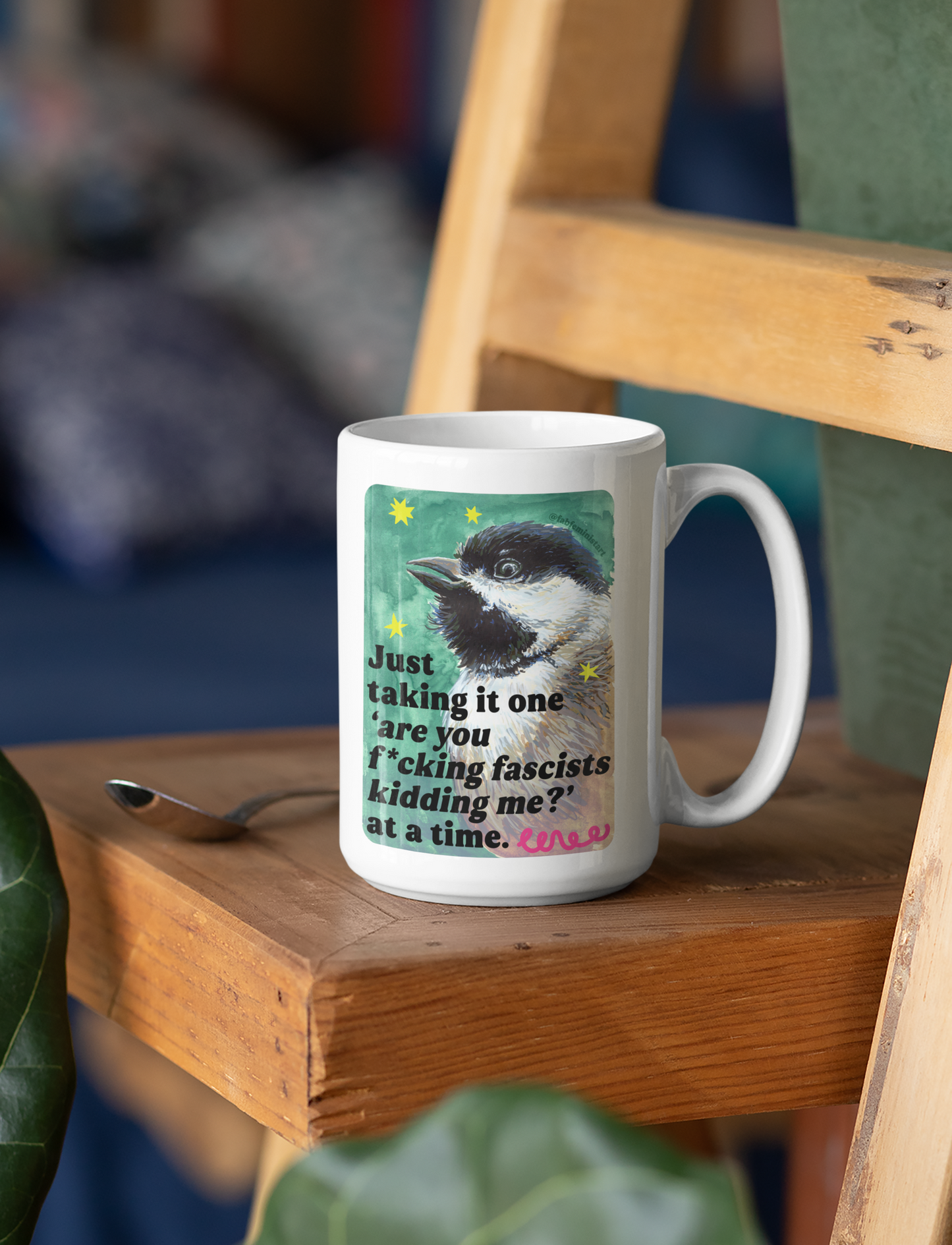 Just taking it one 'are you f*cking fascists kidding me?' at a time: Feminist Mug
