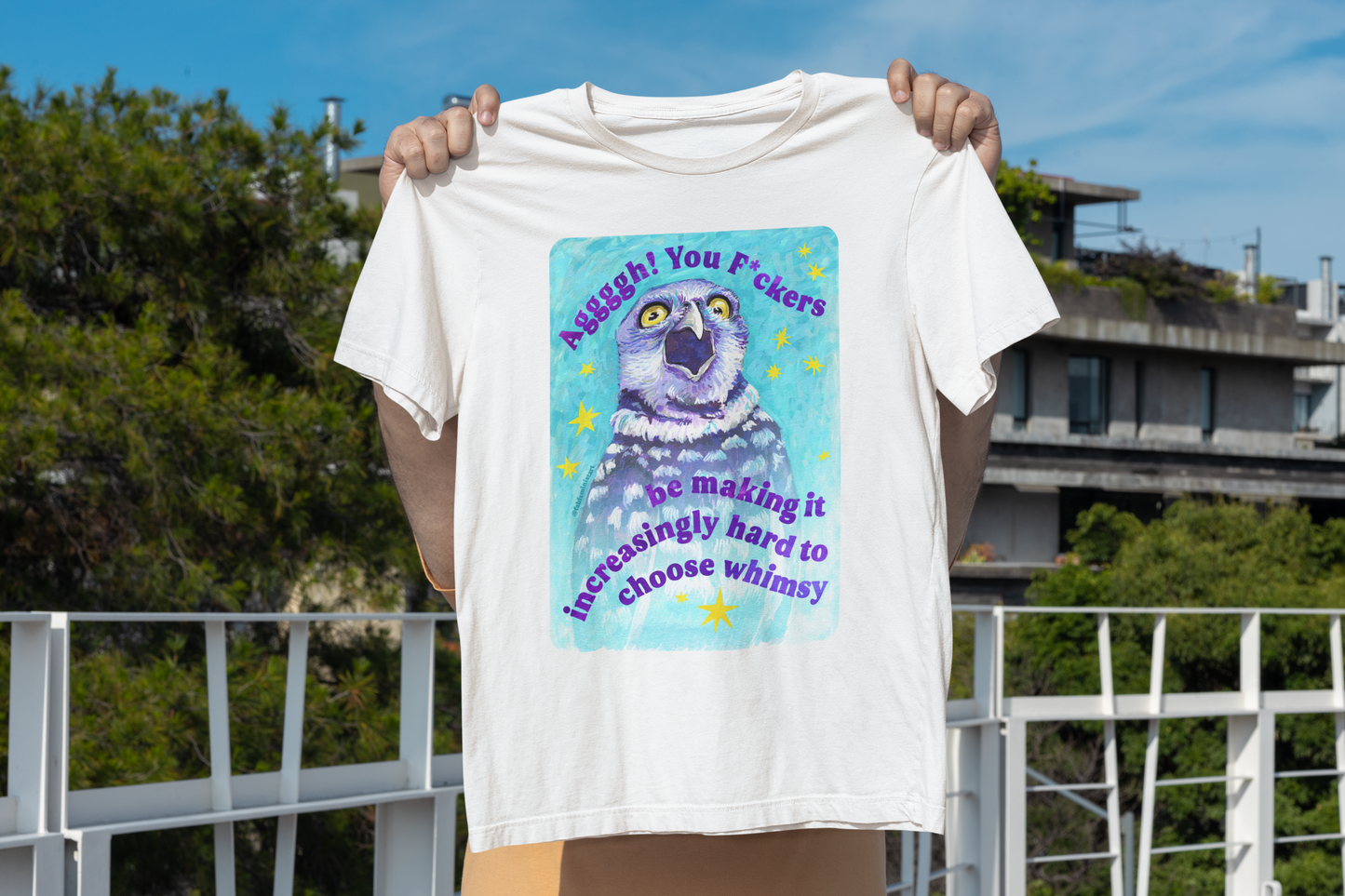 Agggh! You F*ckers…be making it increasingly hard to choose whimsy: Feminist Shirt