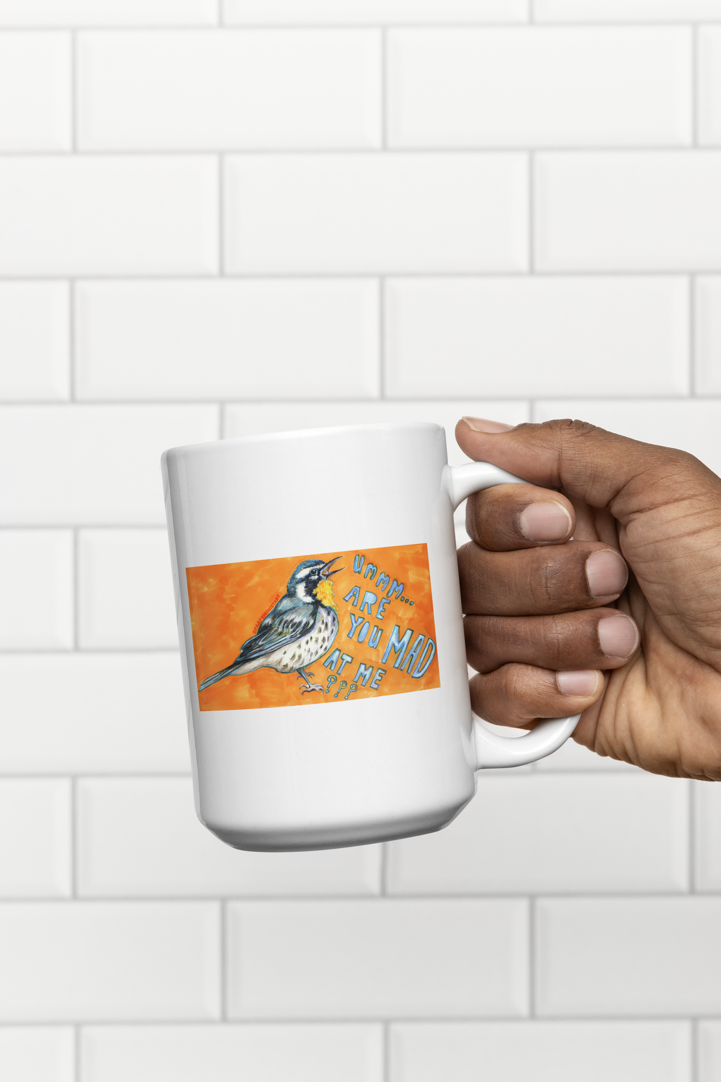 Ummm Are You Mad At Me: Mental Health Mug