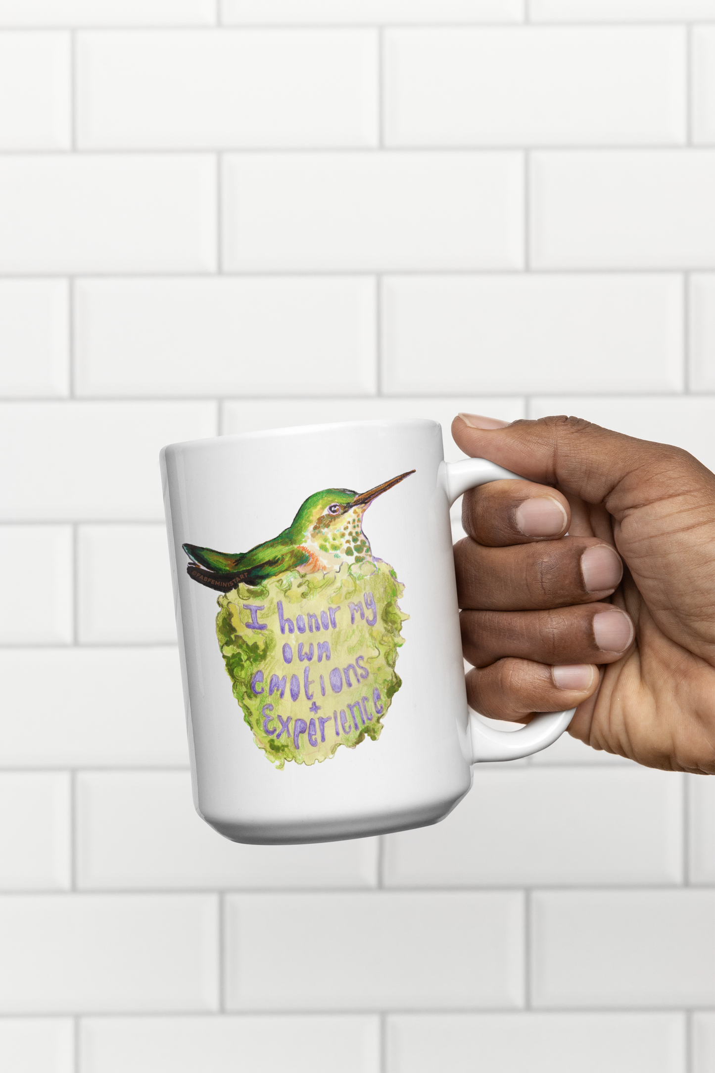 I Honor My Own Emotions and Experience: Mental Health Mug