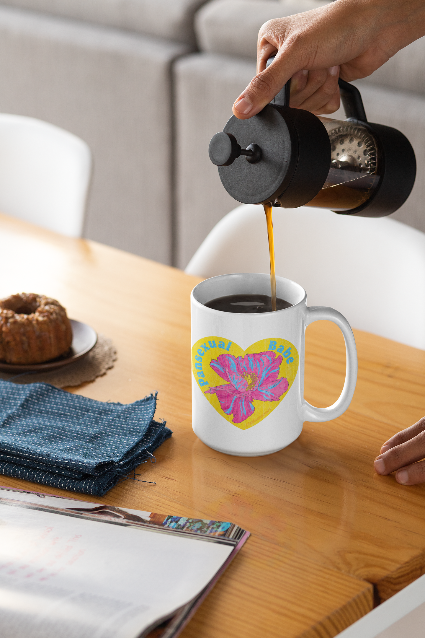 Pansexual Babe: Queer Pride Mug