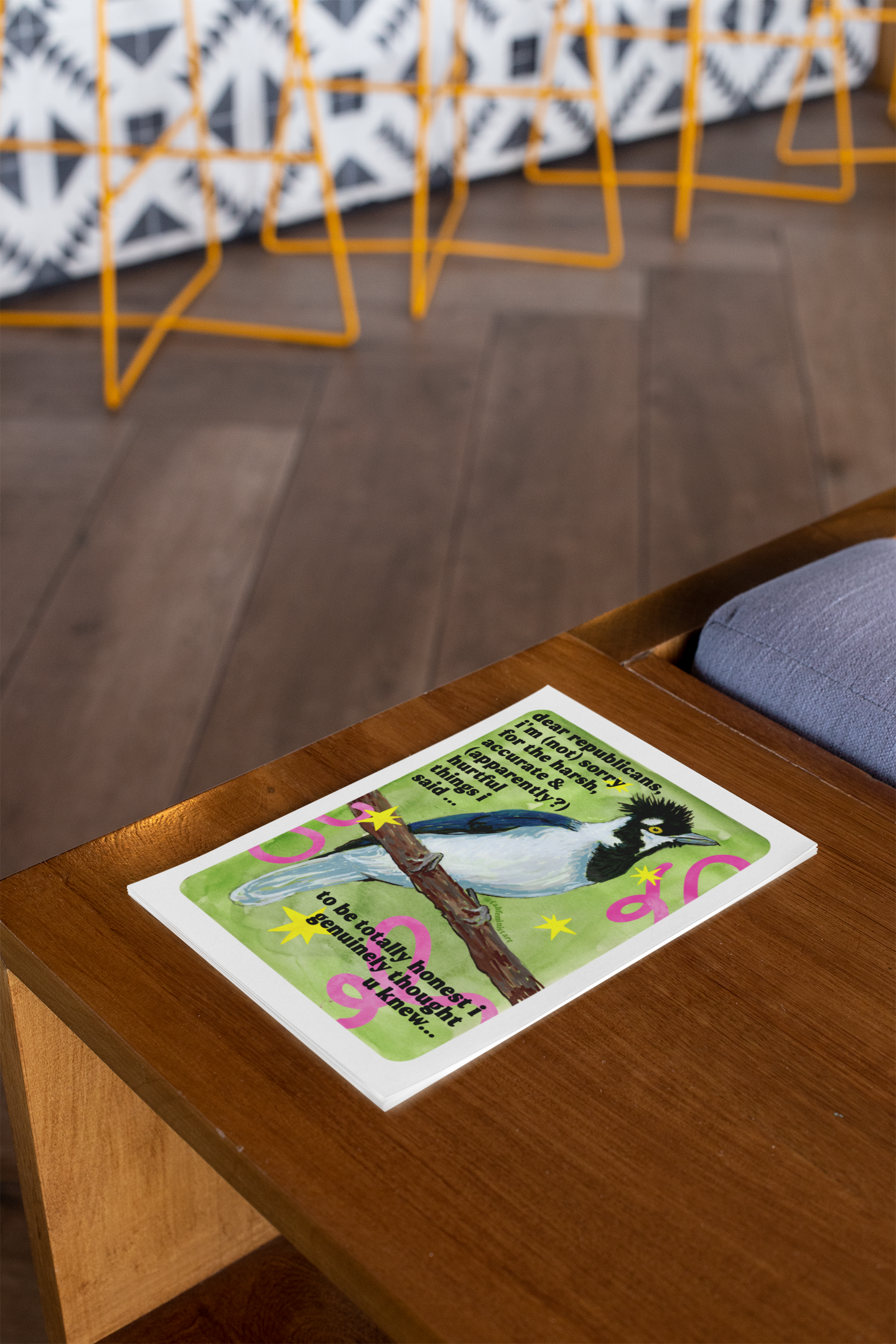 Dear Republicans I'm (Not) Sorry: feminist art print