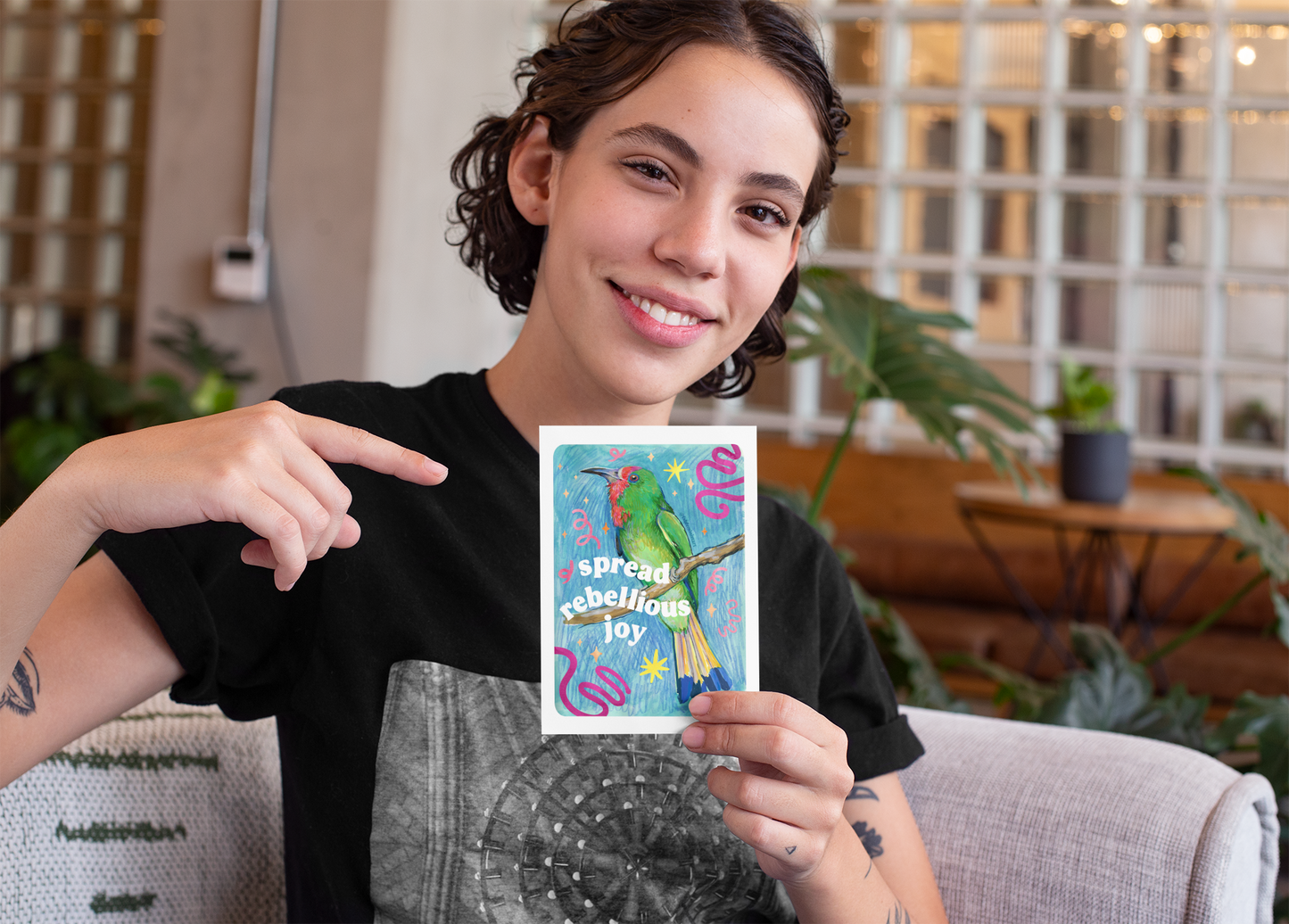 Spread Rebellious Joy: Feminist Print
