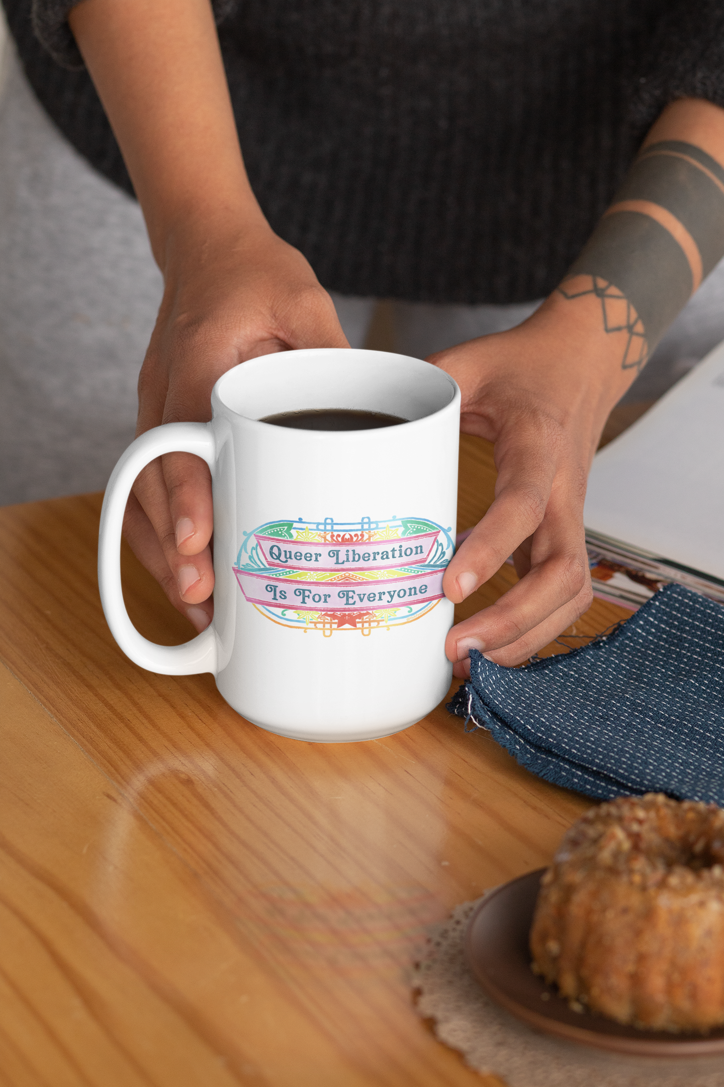 Queer Liberation Is For Everyone: Queer Pride Mug