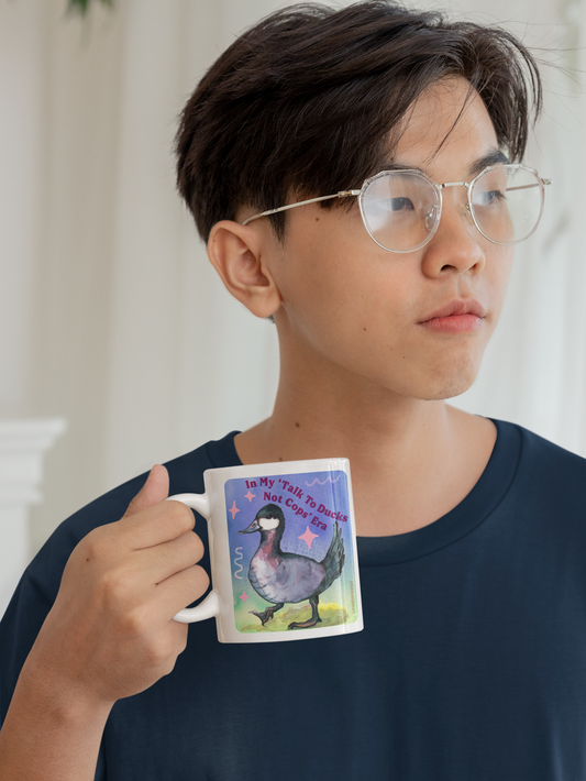 In my Talk To Ducks Not Cops era: Feminist Mug