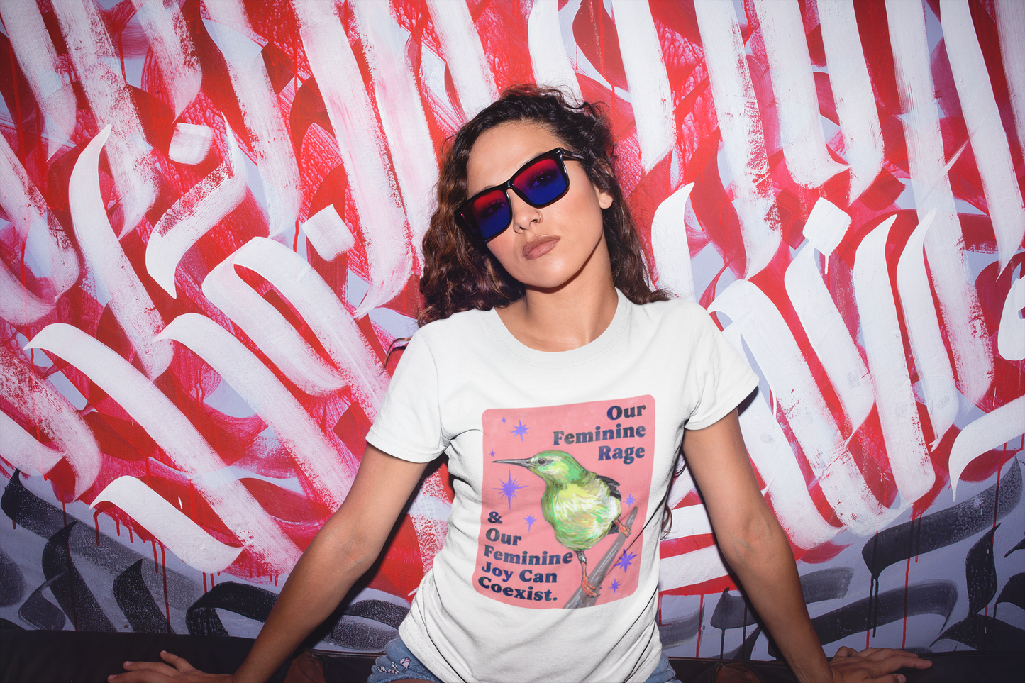 Our Feminine Rage & Our Feminine Joy Can Coexist: feminist shirt
