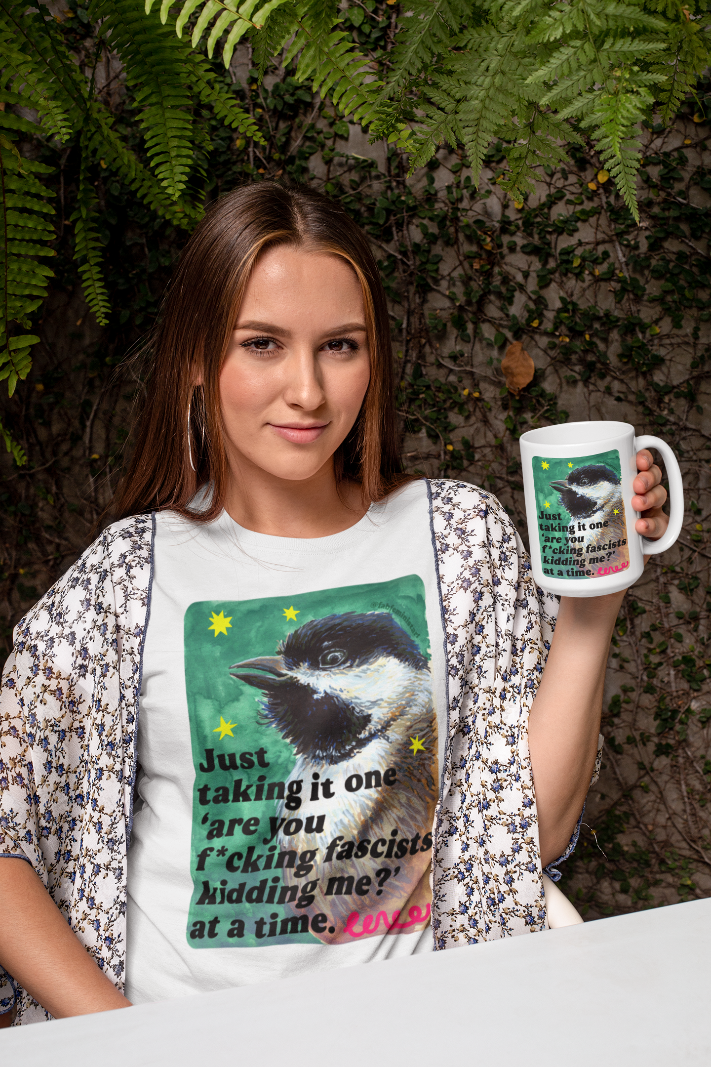 Just taking it one 'are you f*cking fascists kidding me?' at a time: Feminist Mug