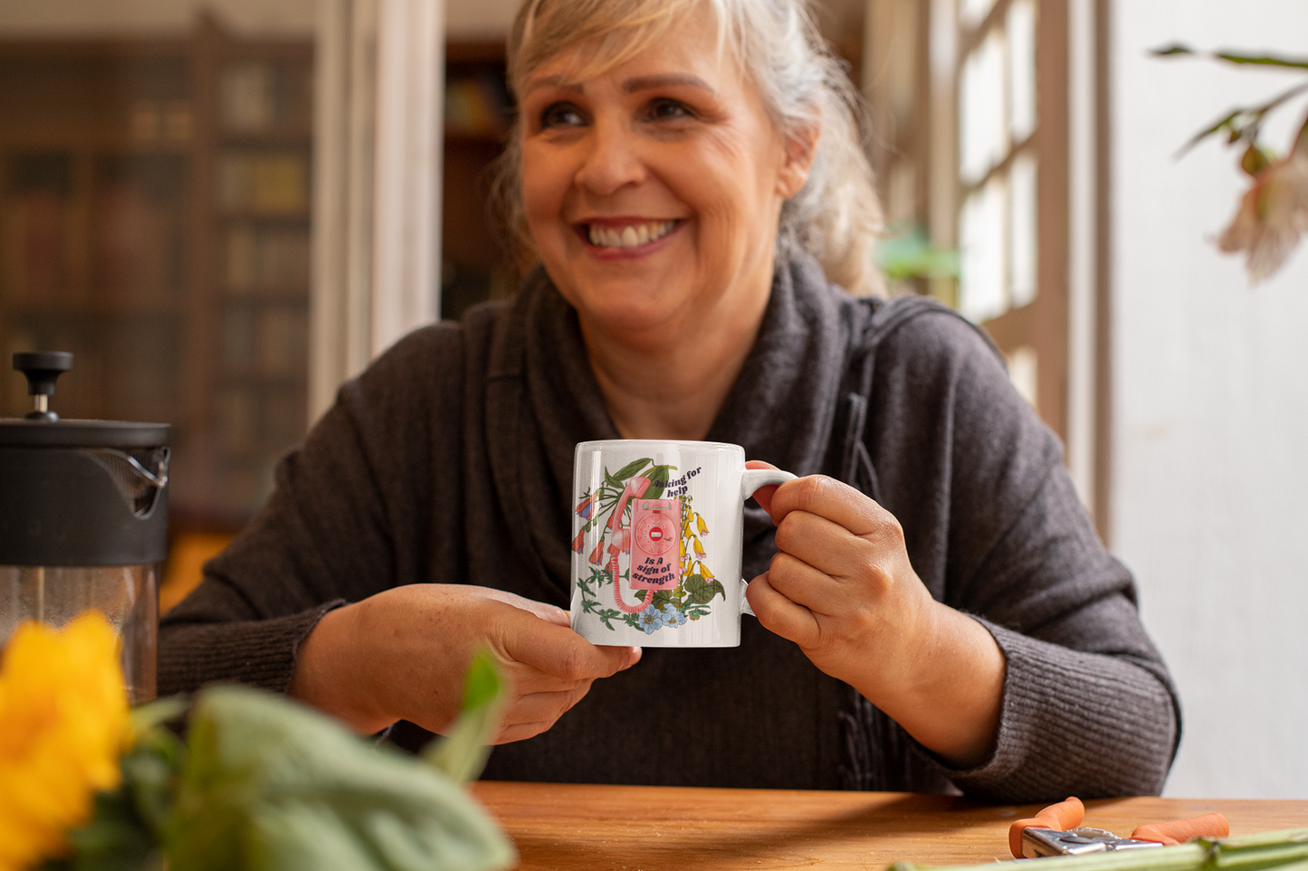 Asking For Help Is A Sign Of Strength: Mental Health Mug