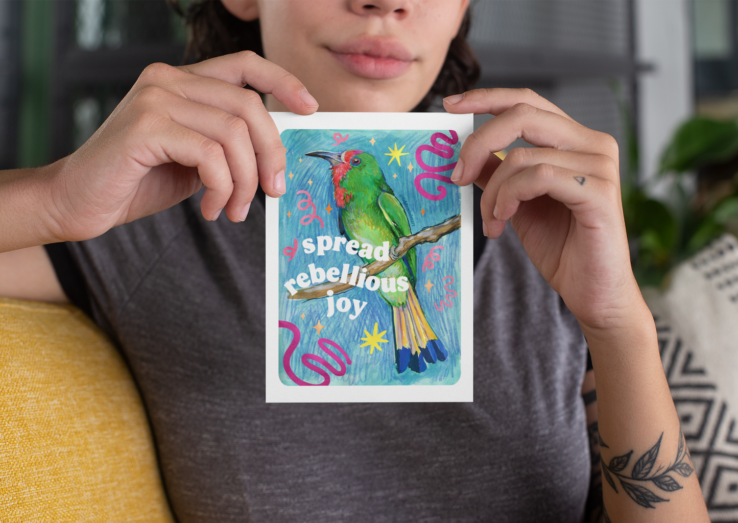 Spread Rebellious Joy: Feminist Print