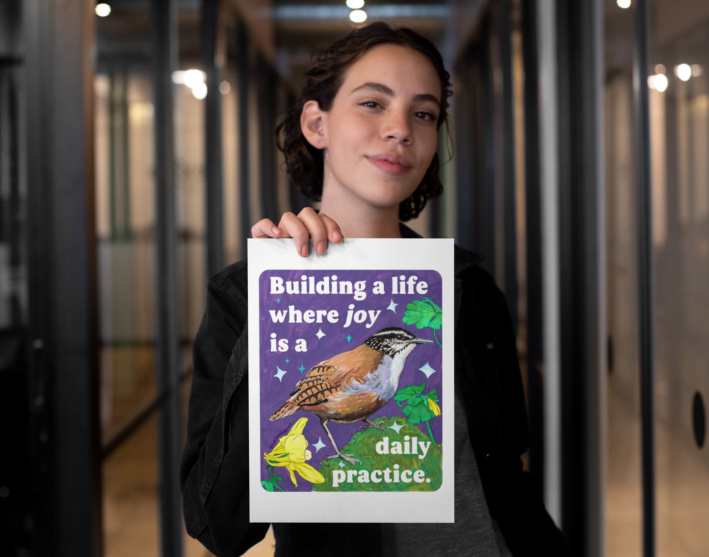 Building a Life Where Joy Is a Daily Practice: Feminist Art Print