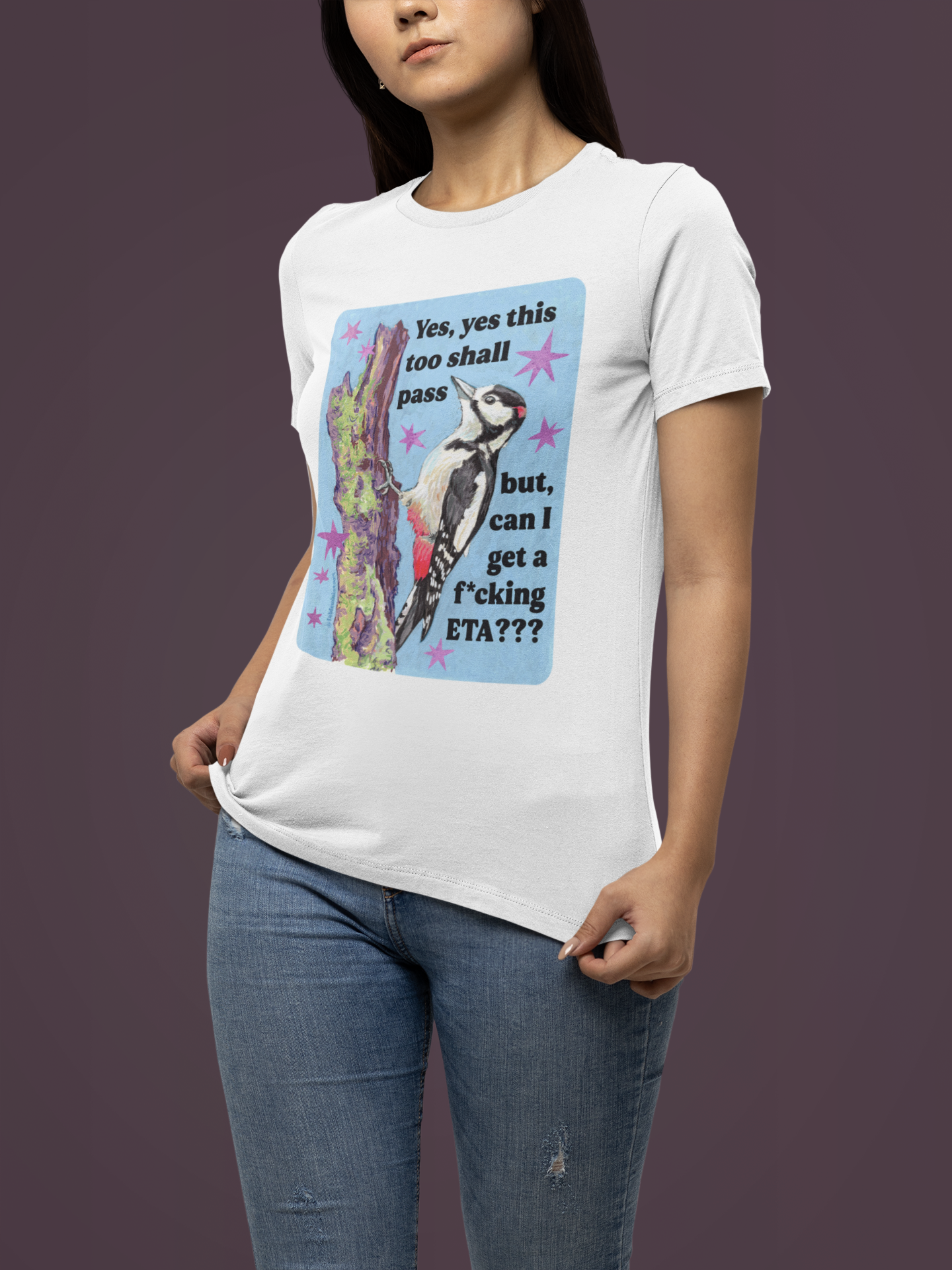 Yes, this too shall pass but can I get a f*cking ETA: feminist shirt