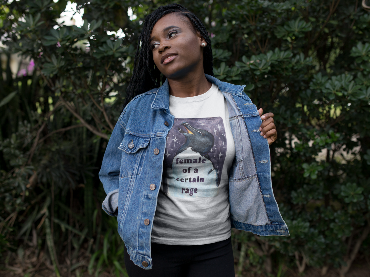 Female of a certain rage: feminist shirt
