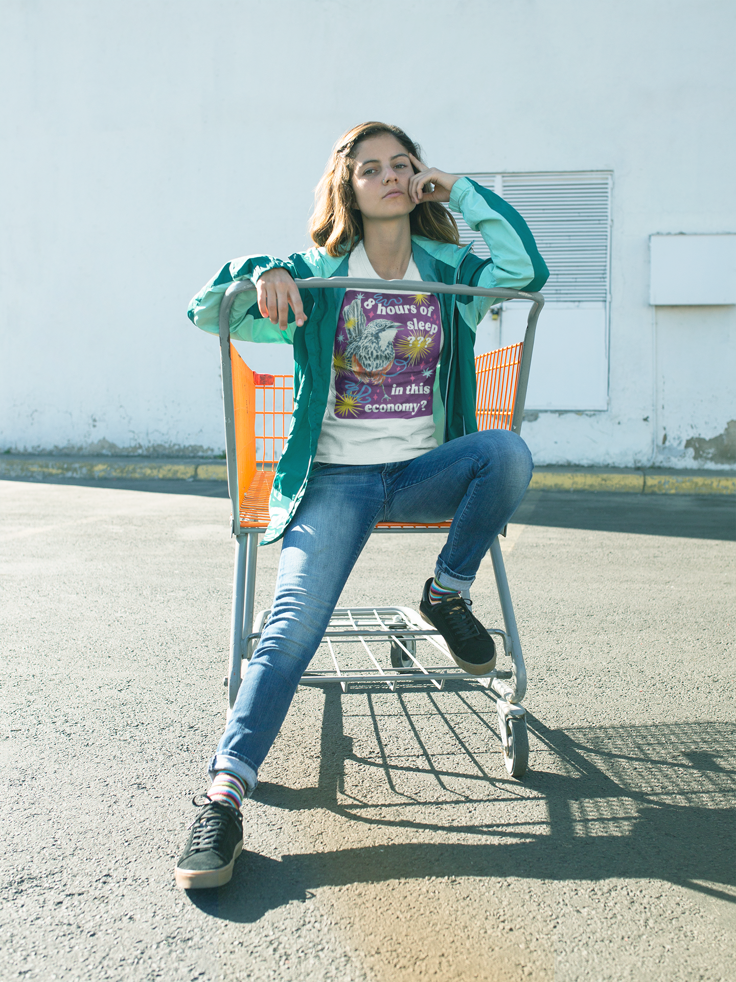 8 Hours Of Sleep In This Economy: Feminist Shirt