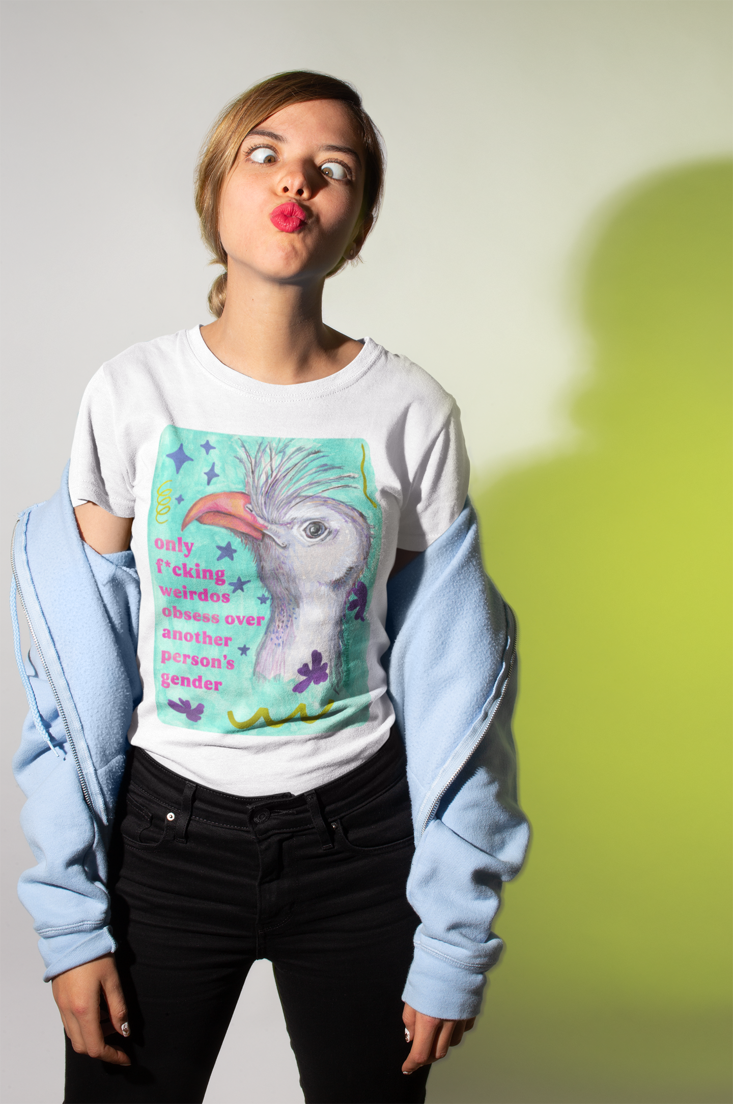 Only F*cking Weirdos Obsess Over Another Person's Gender: feminist shirt