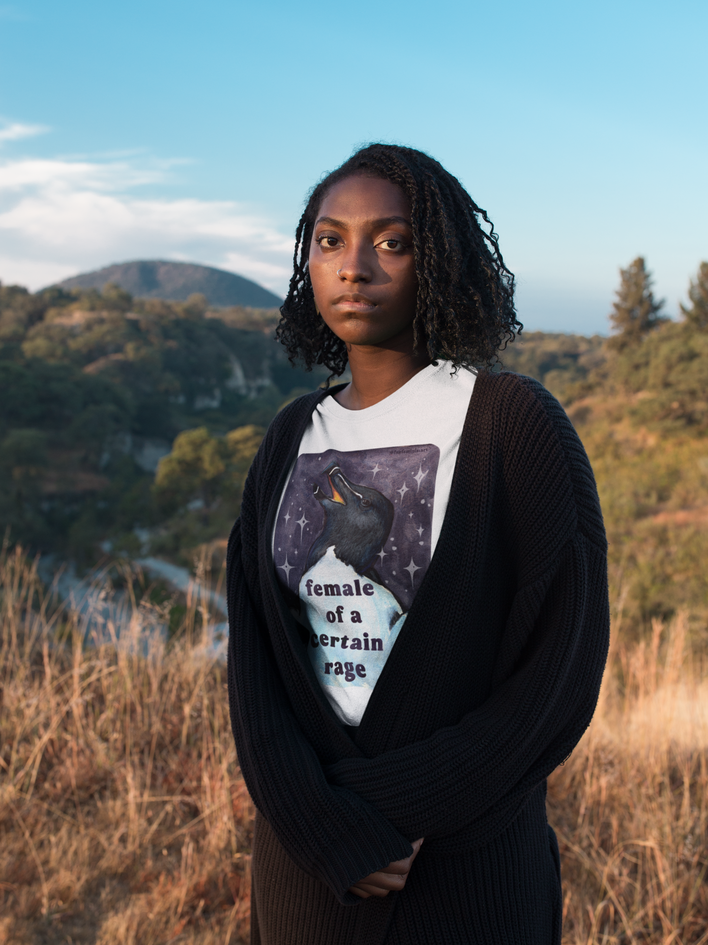 Female of a certain rage: feminist shirt