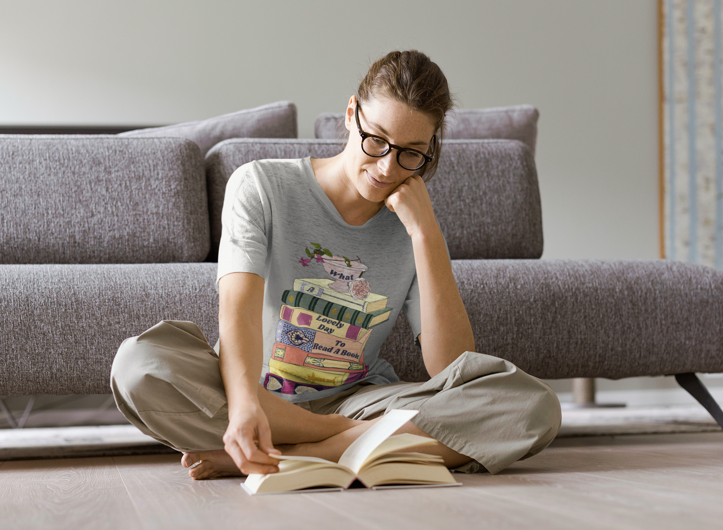 What A Lovely Day To Read A Book: Book Lover Shirt