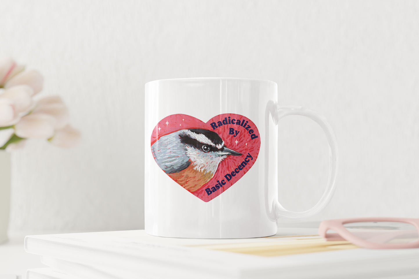 Radicalized By Basic Decency: feminist mug