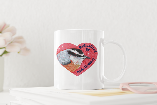 Radicalized By Basic Decency: feminist mug