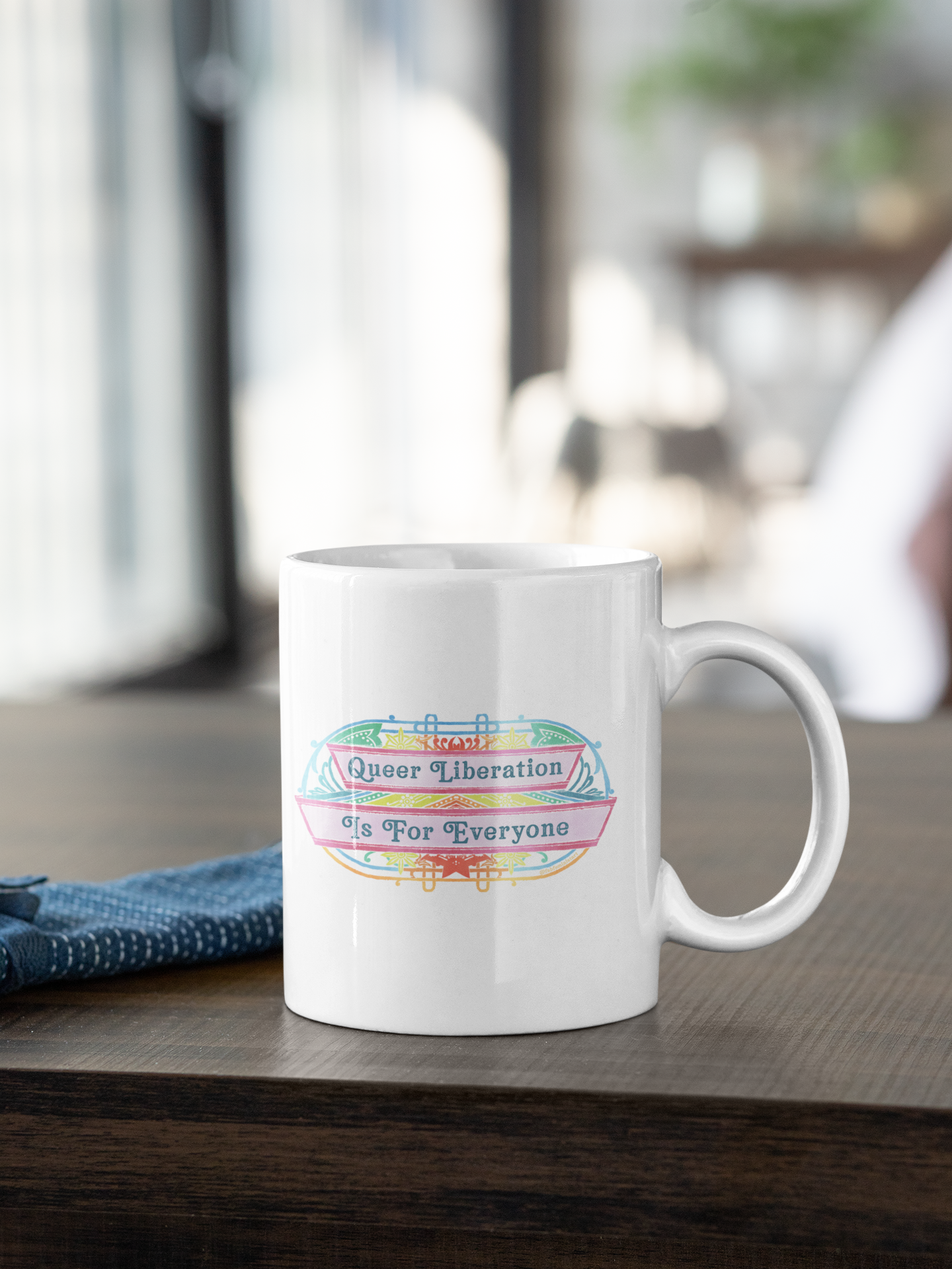 Queer Liberation Is For Everyone: Queer Pride Mug