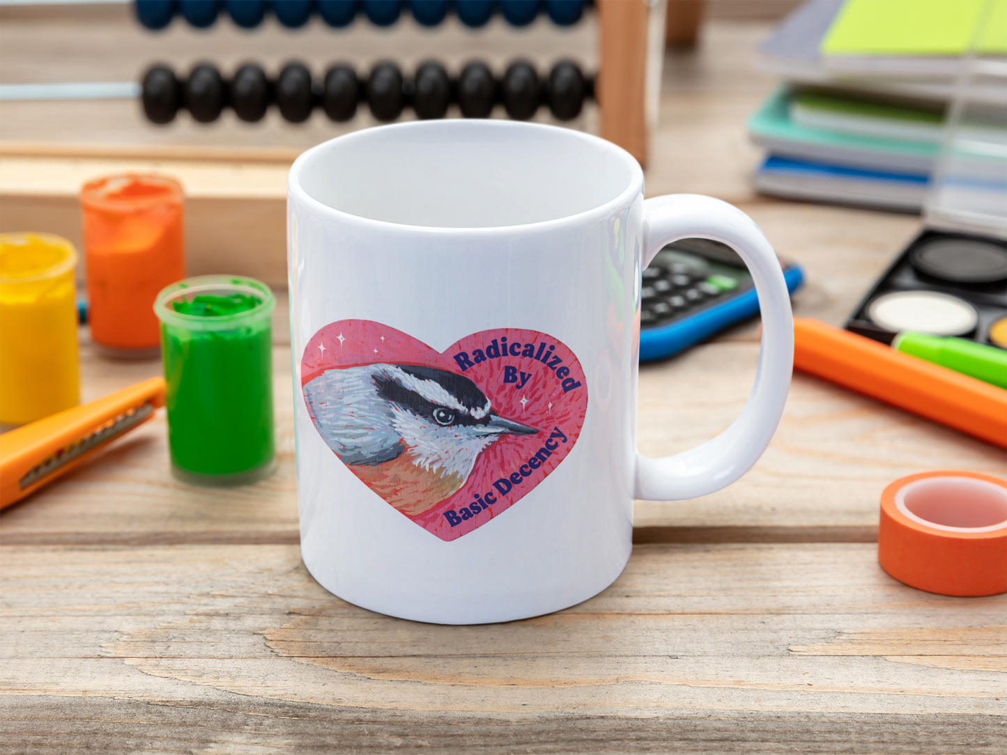 Radicalized By Basic Decency: feminist mug