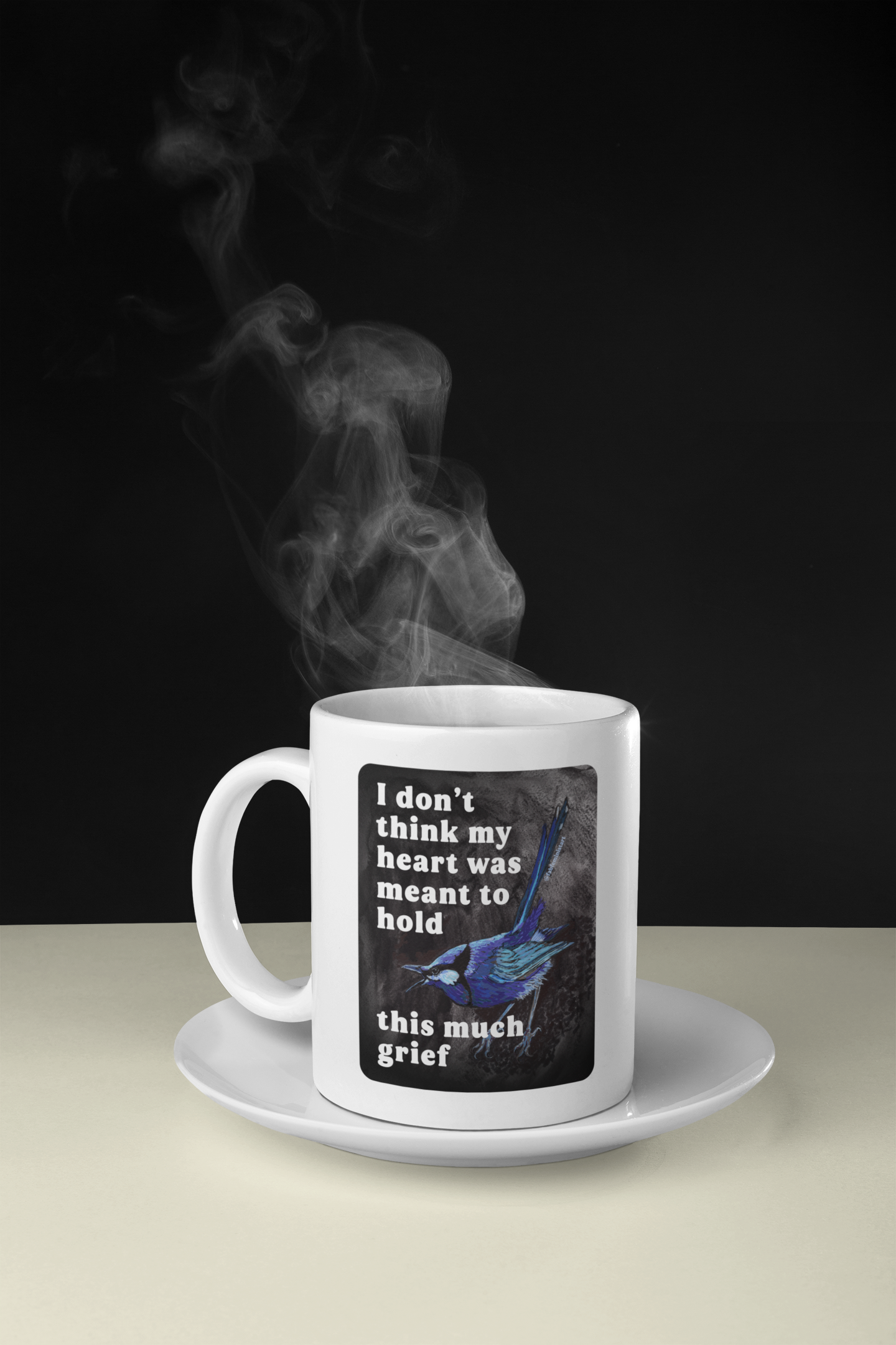 I don't think my heart was meant to hold this much grief: feminist mug