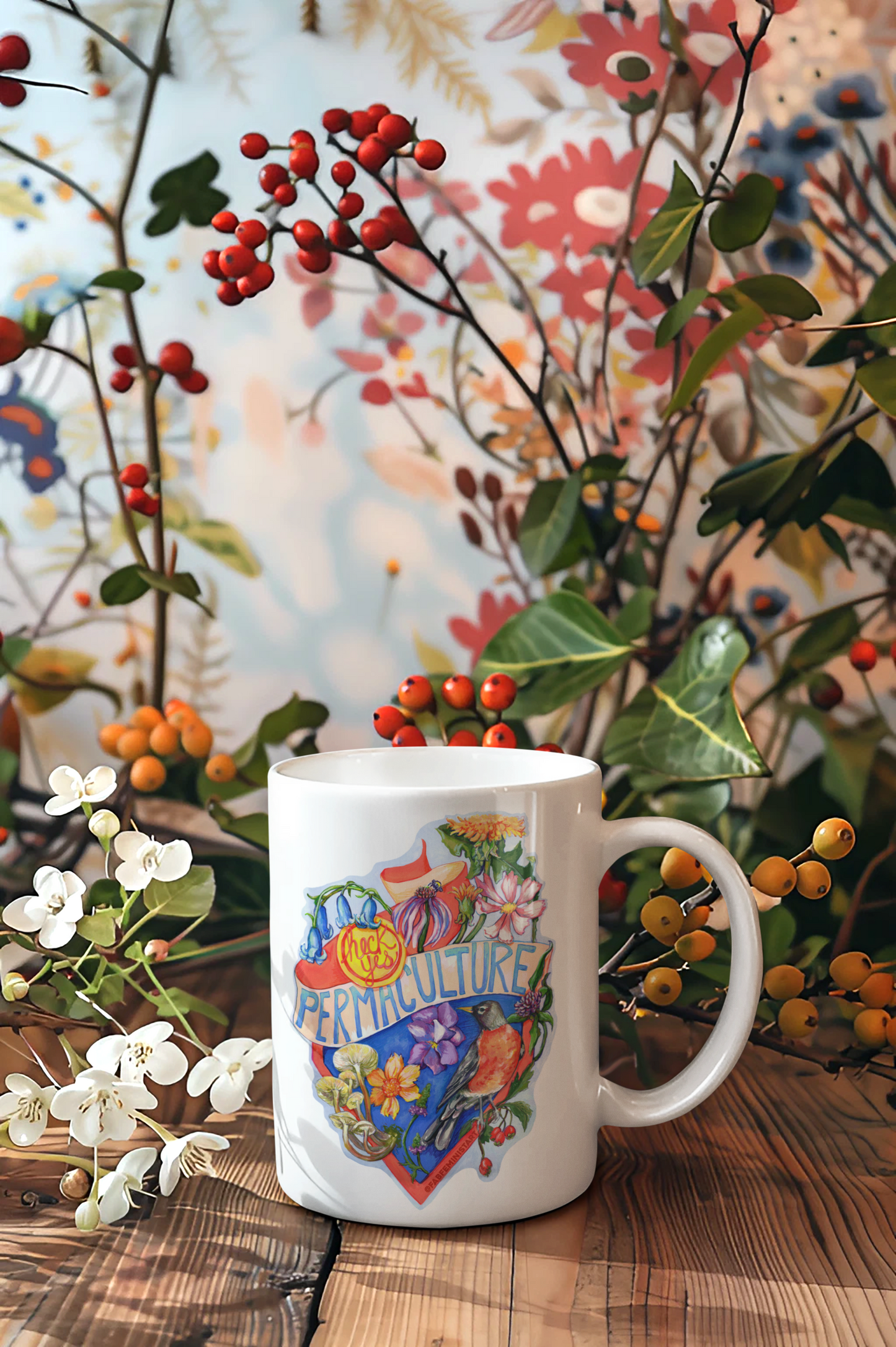 Heck Yes Permaculture: Gardening Mug