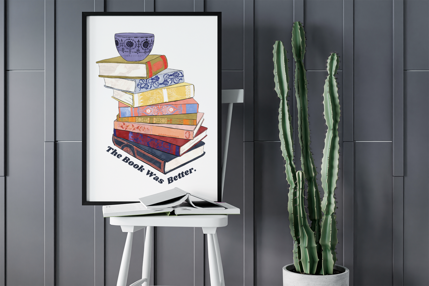 The Book Was Better: Reading Poster