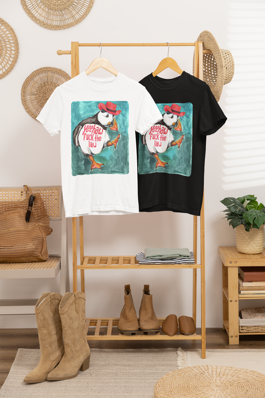 Yeehaw Fuck the Law: Feminist shirt