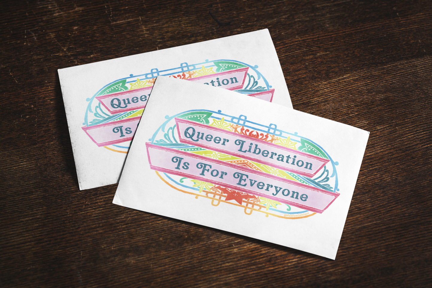 Queer Liberation Is For Everyone: Pride Art Print