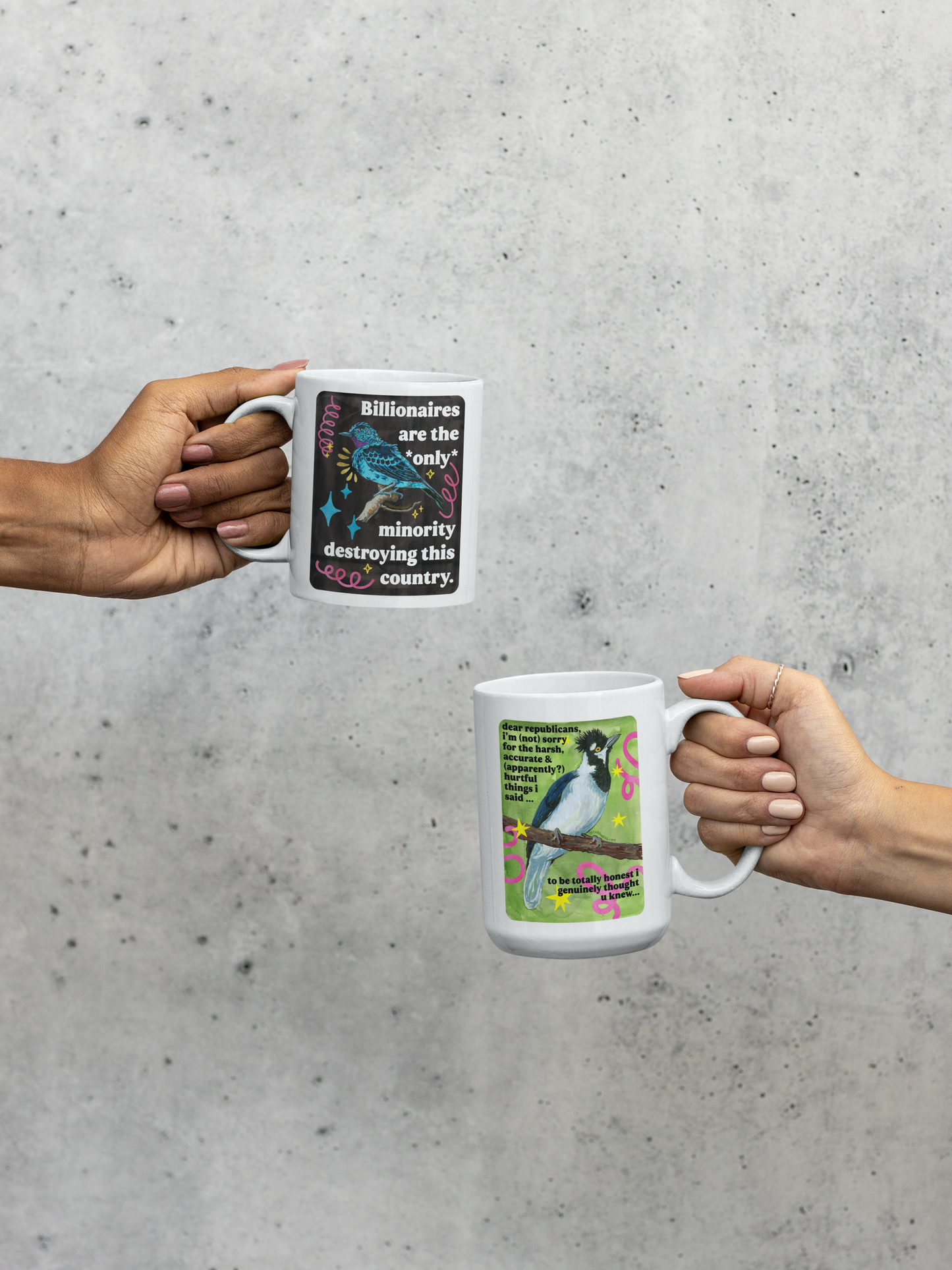 Dear republicans I'm not sorry: feminist mug