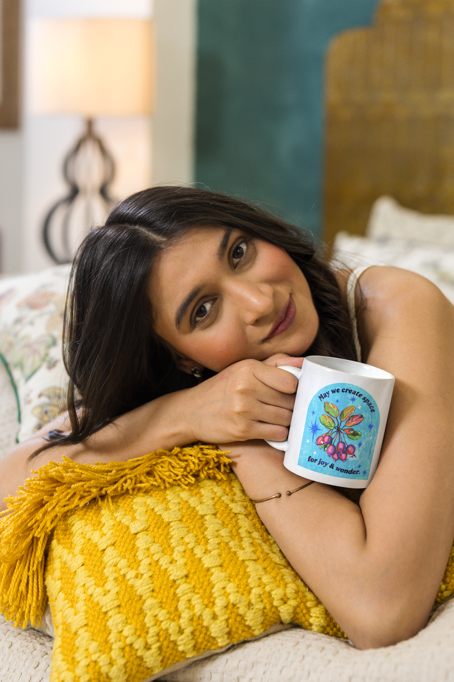 May we create space for joy and wonder: feminist mug