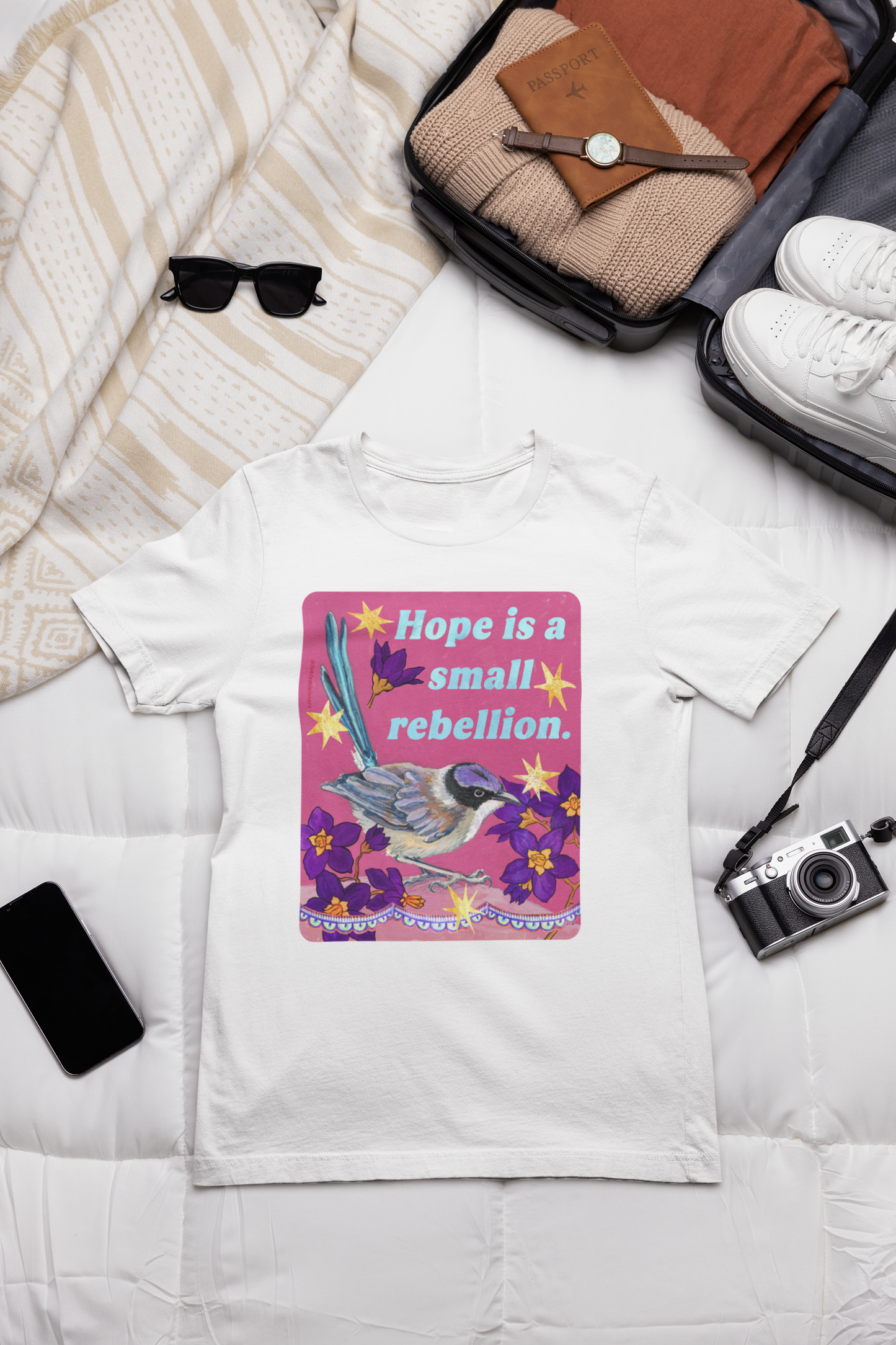Hope Is a Small Rebellion: Feminist Shirt